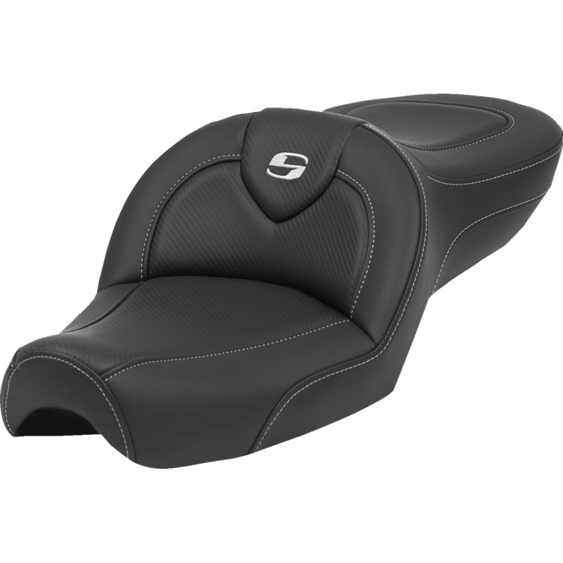 SADDLEMEN Roadsofa* Seat – without Backrest – Carbon Fiber – XL ’79-’03 879-03-185