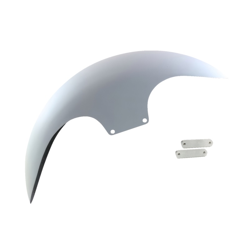 PAUL YAFFE BAGGER NATION Cafe Front Fender – 19 – Satin Adaptors PYO:CAFE-19-14L-S-C
