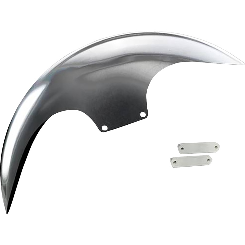 PAUL YAFFE BAGGER NATION Cafe Front Fender – 21 – Satin Adaptors PYO:CAFE-21-14L-S