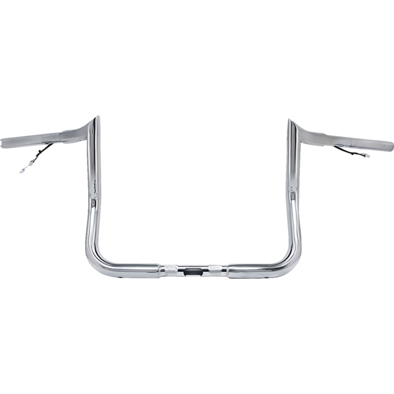 PAUL YAFFE BAGGER NATION Handlebar – Monkey Bar – Pre-Wired – 8 – Chrome PYO:MBBPW-8 C