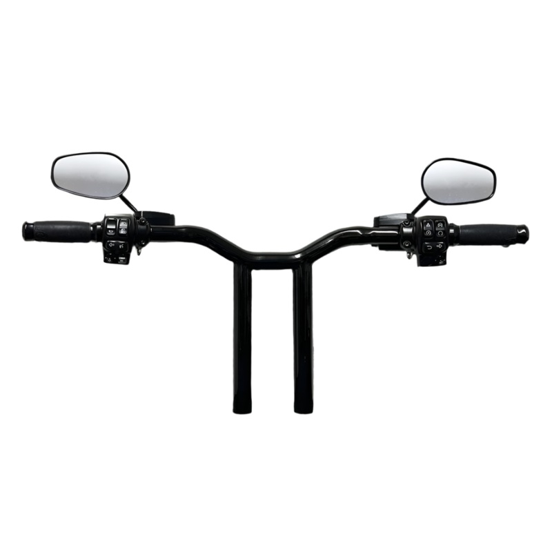 Dominator Industries 1.5 Diameter Big Daddy 16 NON-ABS MX-T All In One Kit for Road King Classic 2008-2013 (Gloss Black)