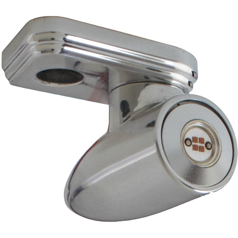 Lightning Bullet Pro Mount Kit Front Amber Chrome
