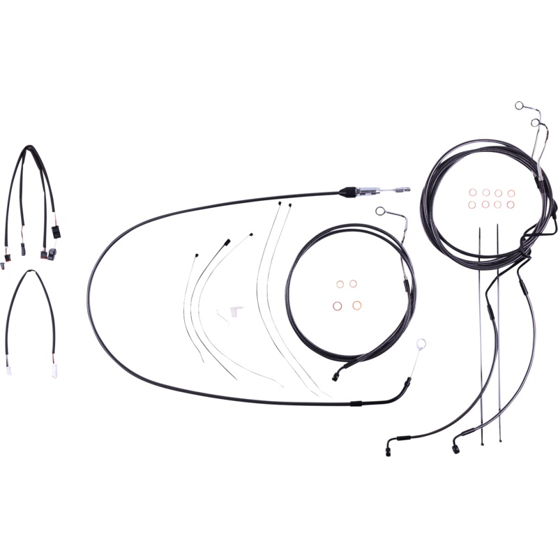 MAGNUM SHIELDING Black Pearl* Designer Handlebar Installation Kit 4871191