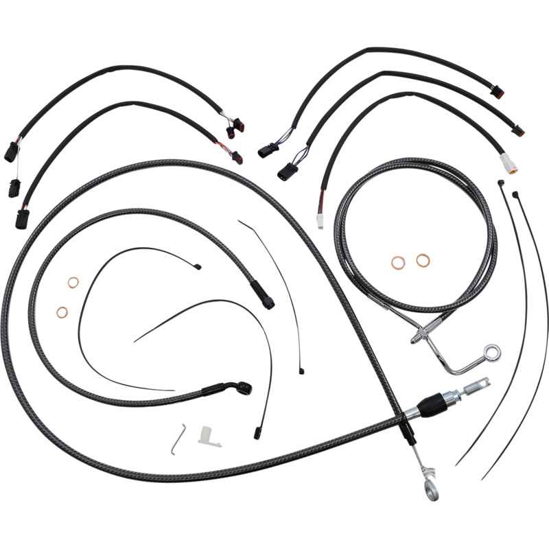 MAGNUM SHIELDING KARBONFIBR Designer Handlebar Installation Kit 7871132