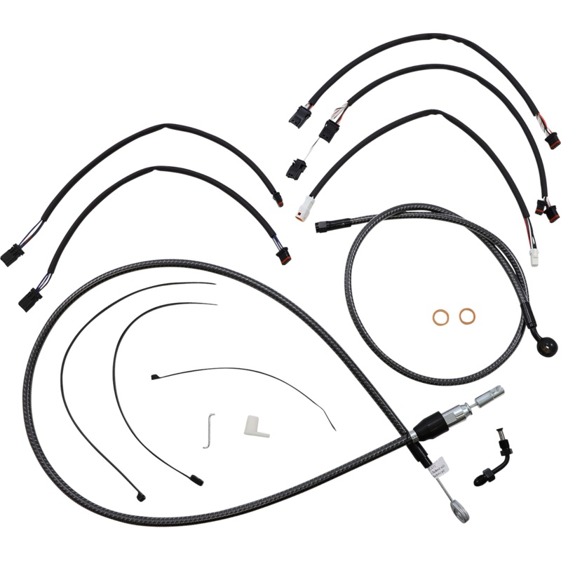 MAGNUM SHIELDING KARBONFIBR Designer Handlebar Installation Kit 7871161