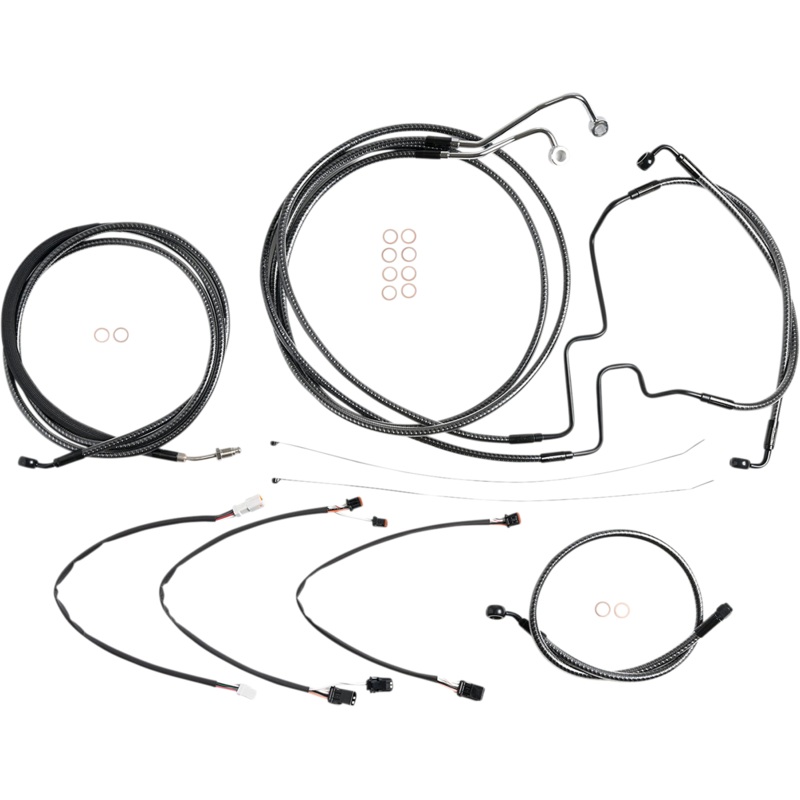 MAGNUM SHIELDING KARBONFIBR Designer Handlebar Installation Kit 787841