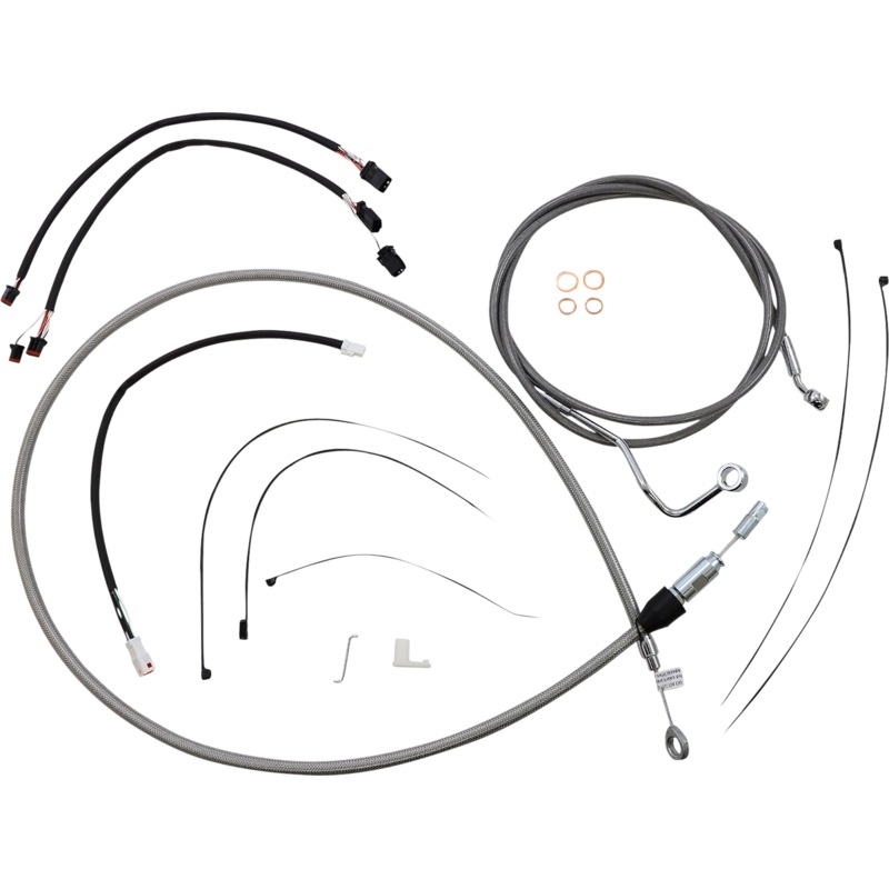 MAGNUM SHIELDING XR Handlebar Installation Kit – Stainless Steel/Chrome 5891141