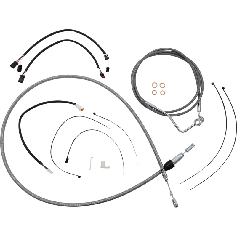 MAGNUM SHIELDING XR Handlebar Installation Kit – Stainless Steel/Chrome 5891142