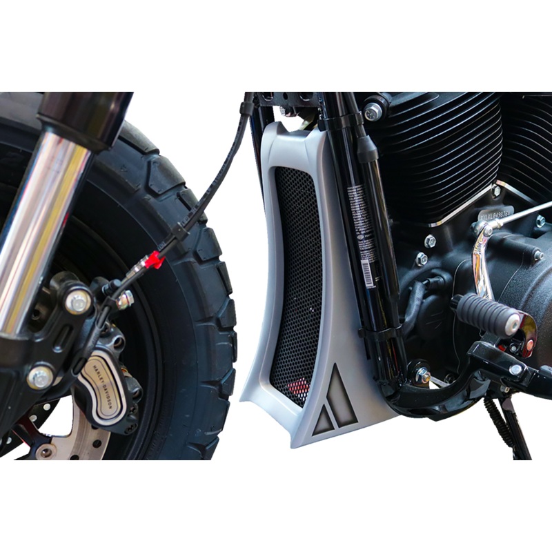 PAUL YAFFE BAGGER NATION Chin Spoiler – Black Stash – M8 Softails? PYO:SCS-BS-P