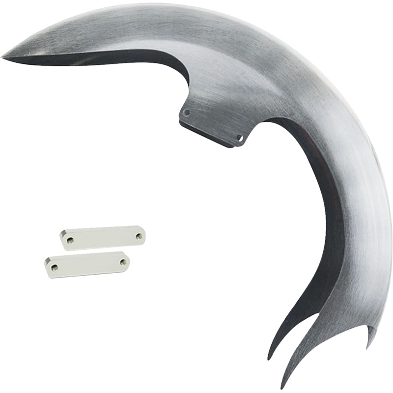 PAUL YAFFE BAGGER NATION DEI Front Fender – 21 Wheel – With Chrome Adapters – Touring Models DEI21-14L-C