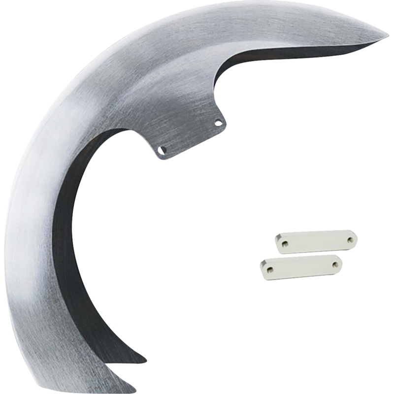 PAUL YAFFE BAGGER NATION DEI Front Fender – 23 Wheel – With Chrome Adapters – Touring Models DEI23-14L-C