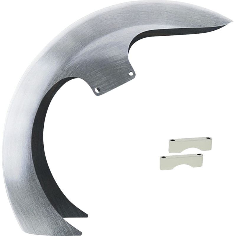 PAUL YAFFE BAGGER NATION DEI Front Fender – 26 Wheel – With Chrome Adapters DEI26-13E-C