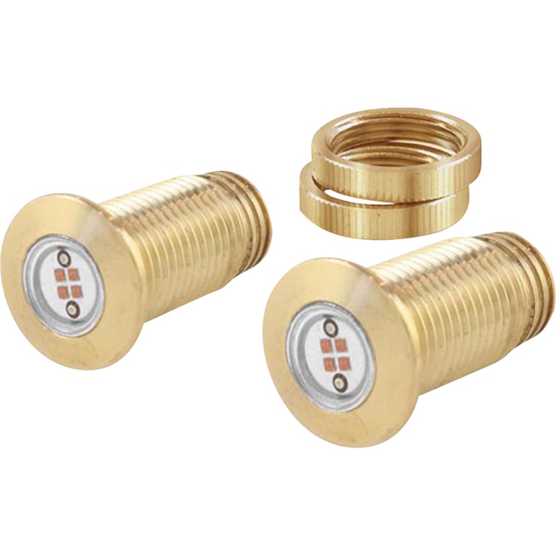 PAUL YAFFE BAGGER NATION Lightning Bolts Kit – Run/Brake/Turn – Brass PYO:BB-LB-BR