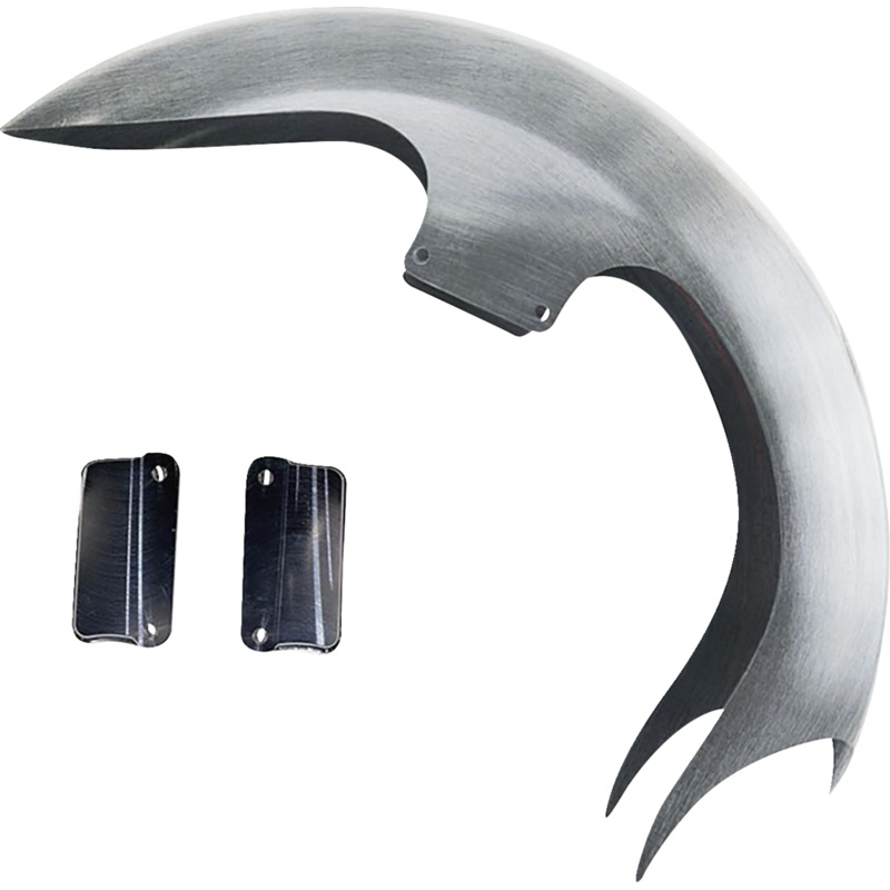 PAUL YAFFE BAGGER NATION Talon Front Fender – OEM – With Satin Adaptors – M8 Softail? TALON-OEM-M8ST-S