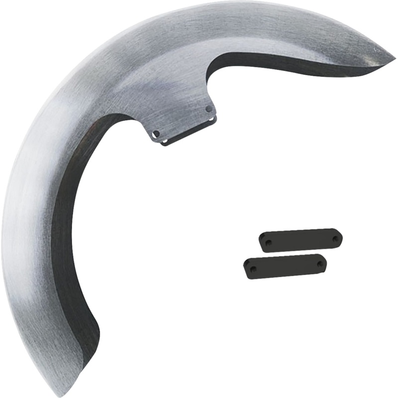 PAUL YAFFE BAGGER NATION Thicky Front Fender – 23 – With Black Adapters THICKY23-14L-B