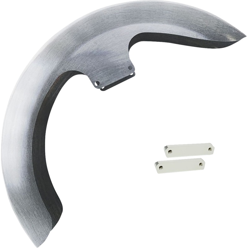 PAUL YAFFE BAGGER NATION Thicky Front Fender – 26 – With Black Adapters THICKY26-14L-C