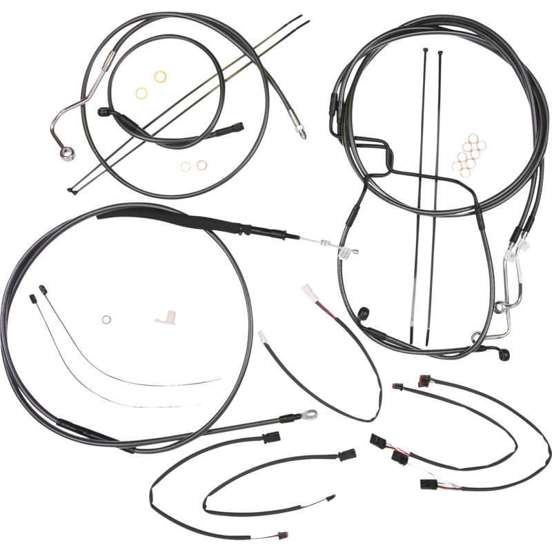 MAGNUM SHIELDING Black Pearl* Designer Handlebar Installation Kit 4871011