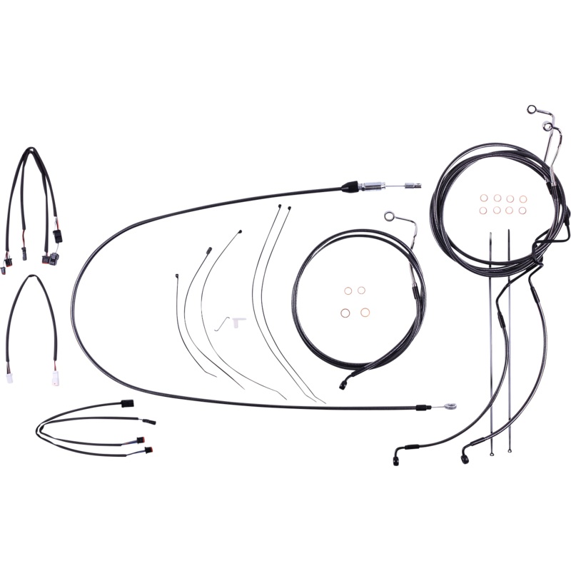 MAGNUM SHIELDING Black Pearl* Designer Handlebar Installation Kit 4871202