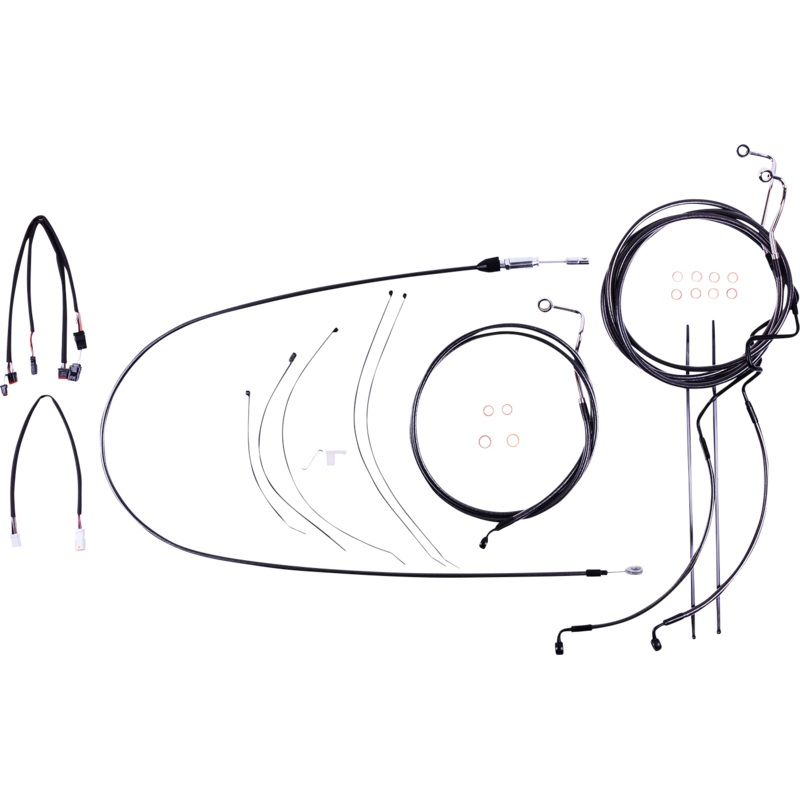 MAGNUM SHIELDING Black Pearl* Designer Handlebar Installation Kit 4871211