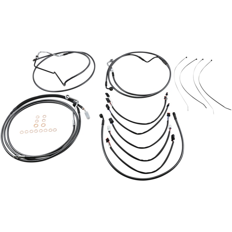 MAGNUM SHIELDING Black Pearl* Designer Handlebar Installation Kit 487412