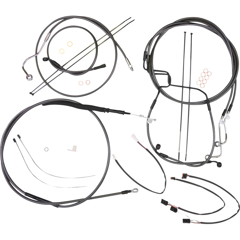 MAGNUM SHIELDING Black Pearl* Designer Handlebar Installation Kit 487972