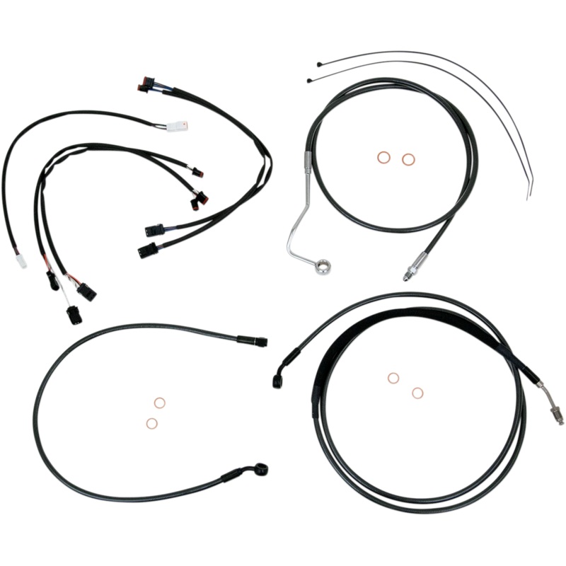 MAGNUM SHIELDING Black Pearl* Upper Handlebar Installation Kit 487421
