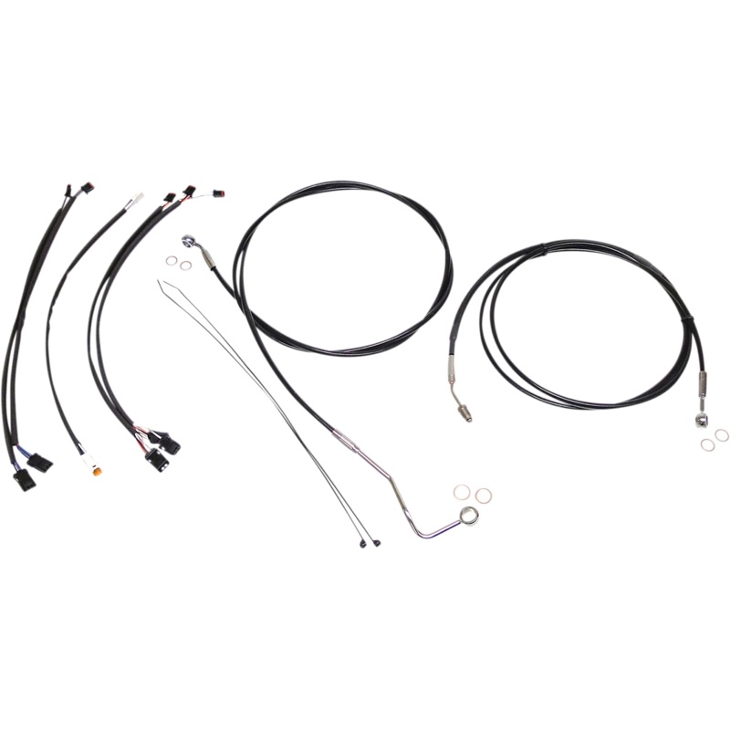 MAGNUM SHIELDING XR Handlebar Installation Kit – Black/Chrome 489422