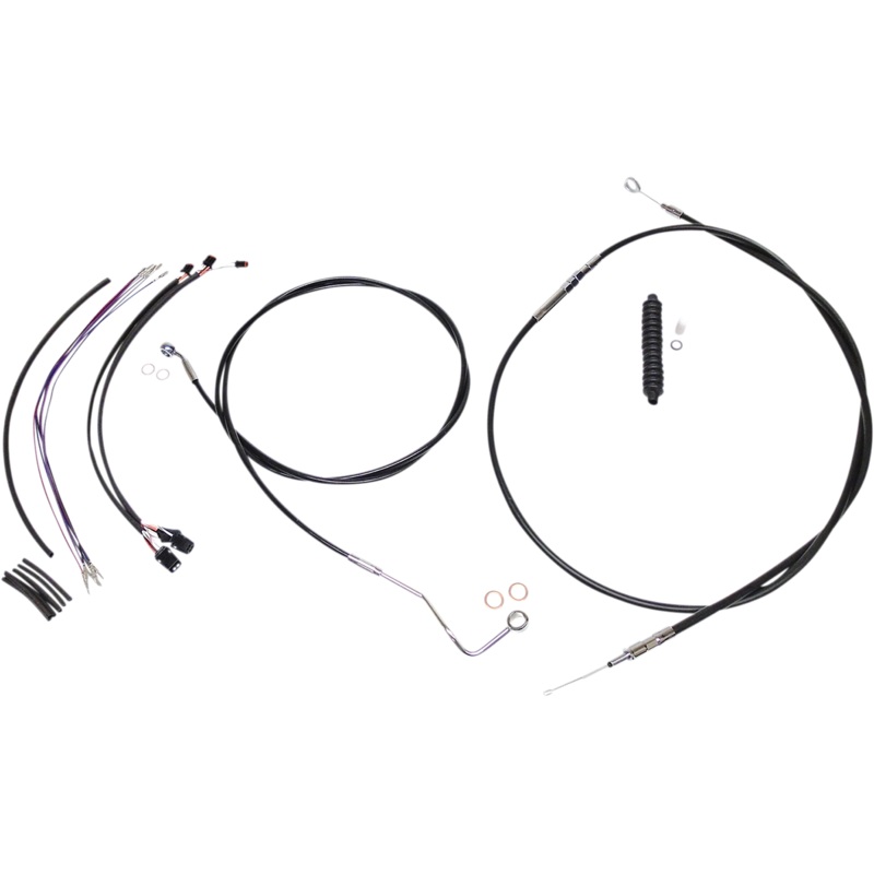 MAGNUM SHIELDING XR Handlebar Installation Kit – Black/Chrome 489491