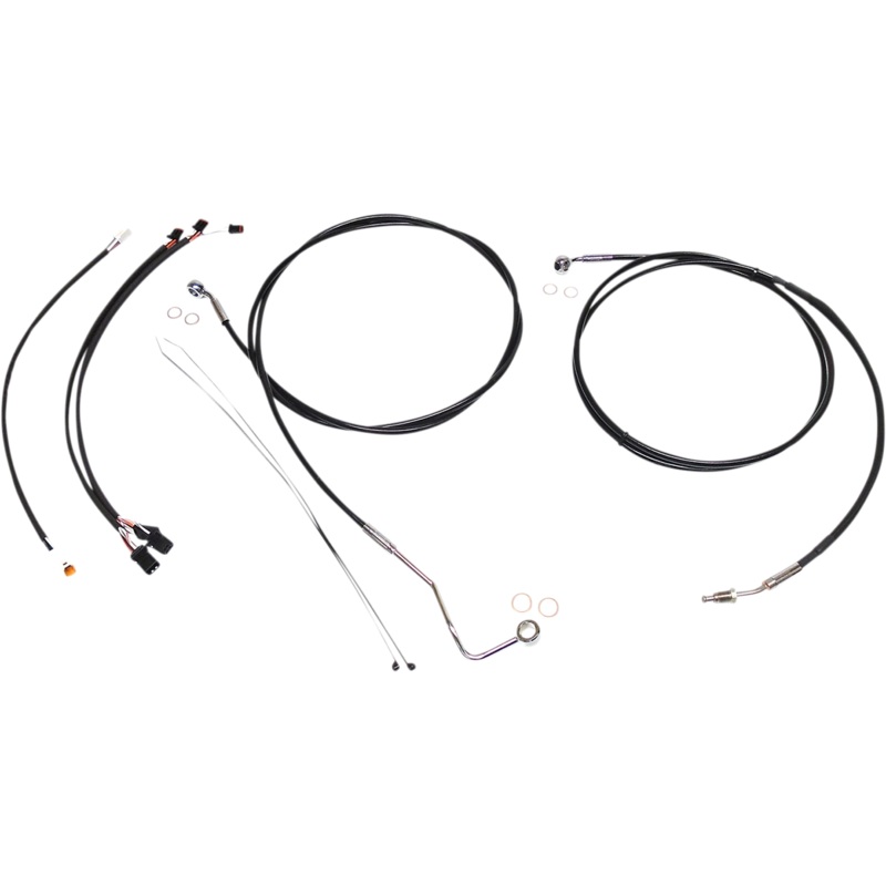 MAGNUM SHIELDING XR Handlebar Installation Kit – Black/Chrome 489882
