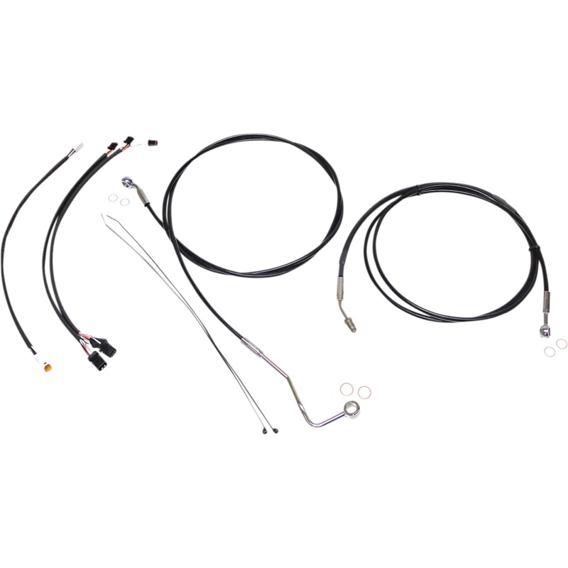 MAGNUM SHIELDING XR Handlebar Installation Kit – Black/Chrome 489932