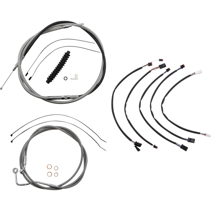 MAGNUM SHIELDING XR Handlebar Installation Kit – Stainless Steel/Chrome 5891022