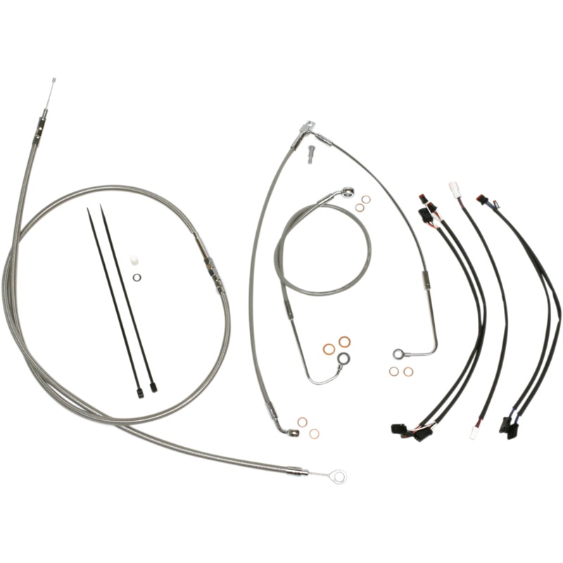 MAGNUM SHIELDING XR Handlebar Installation Kit – Stainless Steel/Chrome 589781