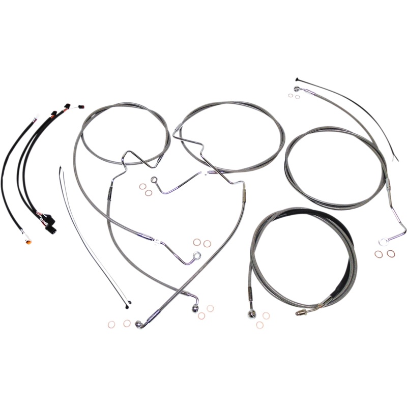 MAGNUM SHIELDING XR Handlebar Installation Kit – Stainless Steel/Chrome 589921