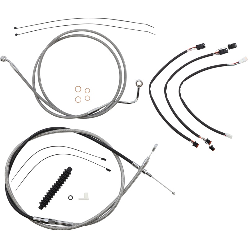 MAGNUM SHIELDING XR Handlebar Installation Kit – Stainless Steel/Chrome 589981