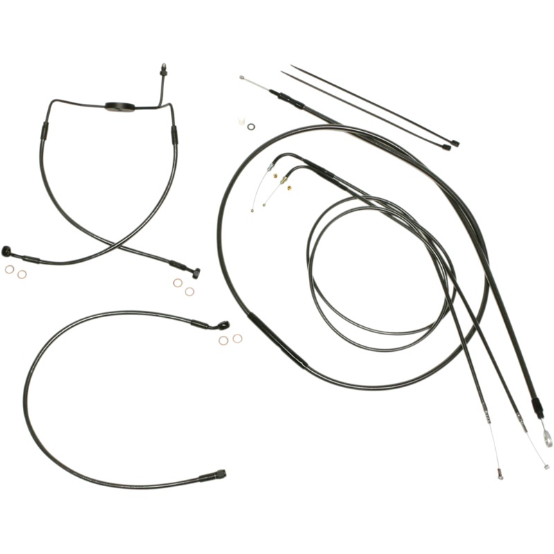 MAGNUM SHIELDING Black Pearl* Designer Handlebar Installation Kit 487284