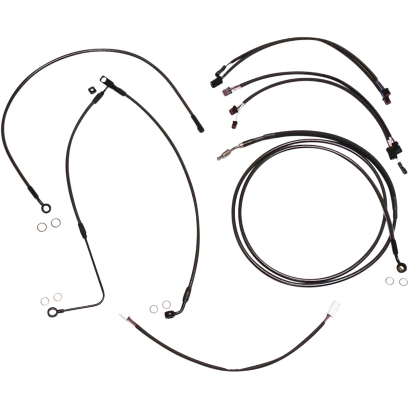 MAGNUM SHIELDING Black Pearl* Designer Handlebar Installation Kit 487892