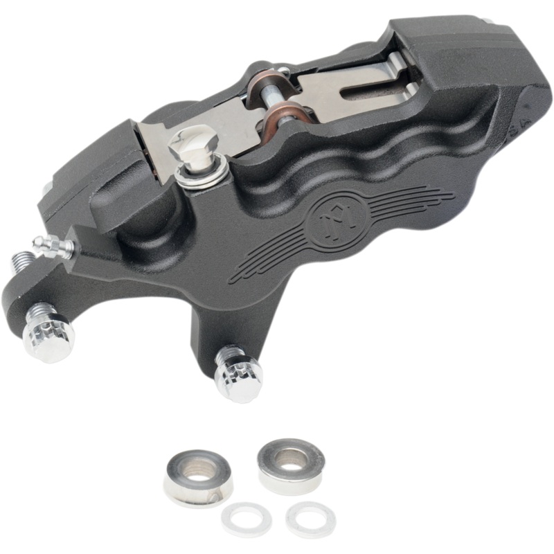PERFORMANCE MACHINE (PM) 6 Piston Caliper – 11.5 – Left – Black Ops 0051-2915-SMB