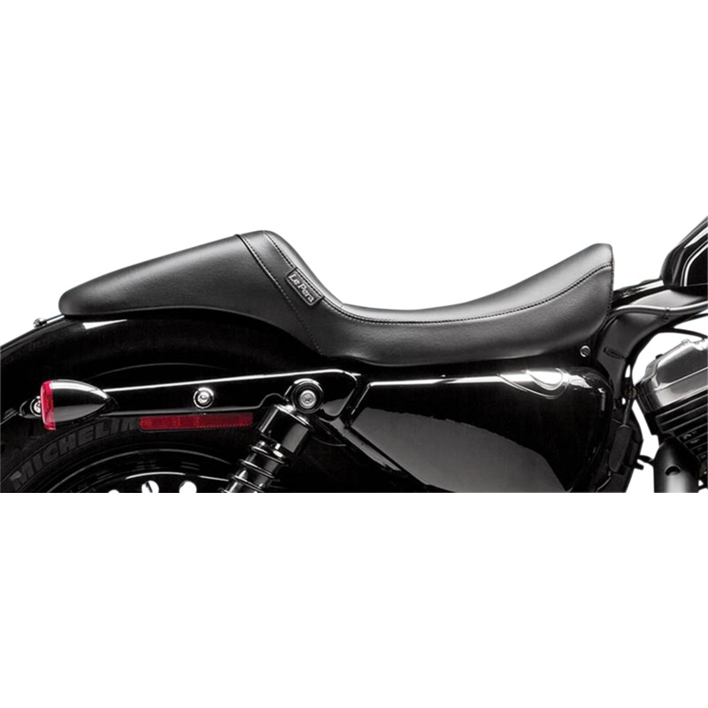 LE PERA Daytona Sport Daddy Long Legs Seat – Smooth – Black – XL ’04-’22 LC-542DLS