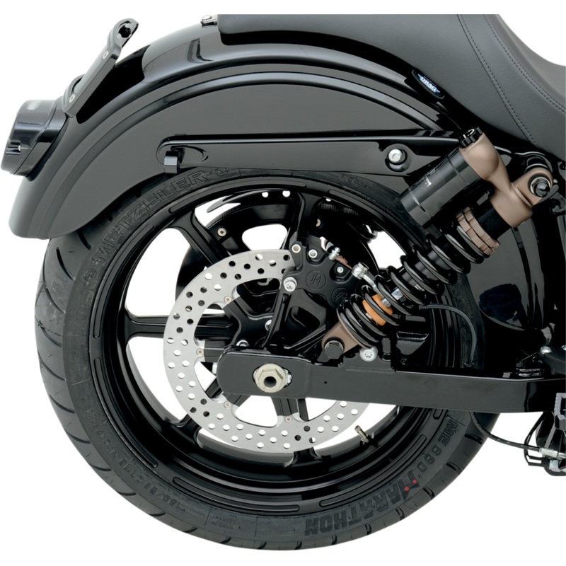 PERFORMANCE MACHINE (PM) 4-Piston Caliper – Rear – Black Ops* – 08-17 FXD 1259-0052-SMB