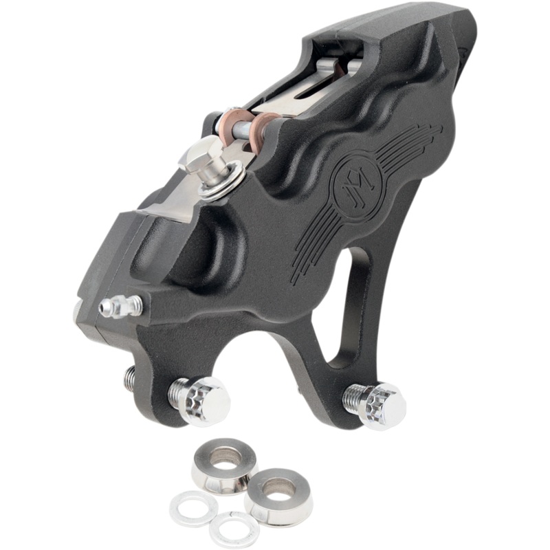 PERFORMANCE MACHINE (PM) 6 Piston Caliper – 13 – Left – Black Ops 0051-2917-SMB