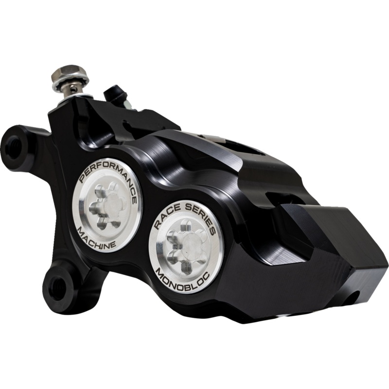 PERFORMANCE MACHINE (PM) Caliper – 137 X 4B – Left – Black Anodized 0053-2957-MC