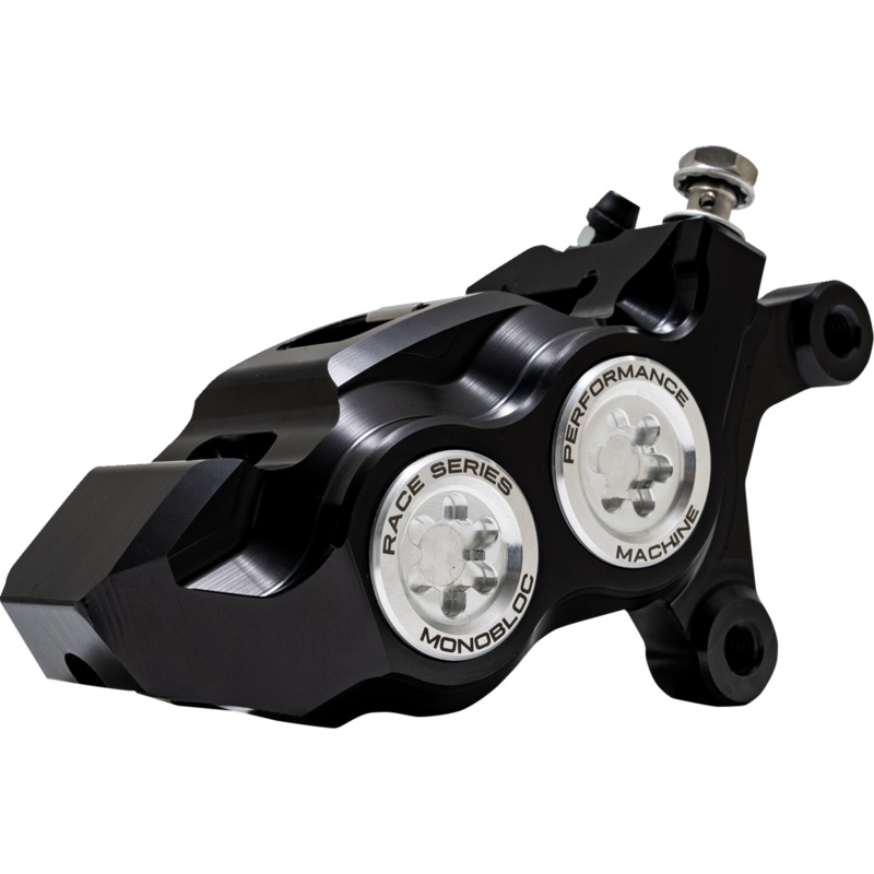 PERFORMANCE MACHINE (PM) Caliper – 137 X 4B – Right – Black Anodized 0053-2958-MC