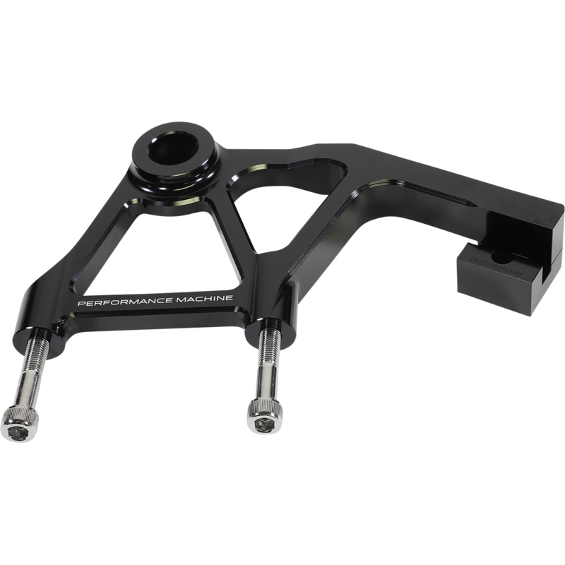 PERFORMANCE MACHINE (PM) Rear Radial Mount Caliper Bracket – Anodized Black 00231828AGNMAB