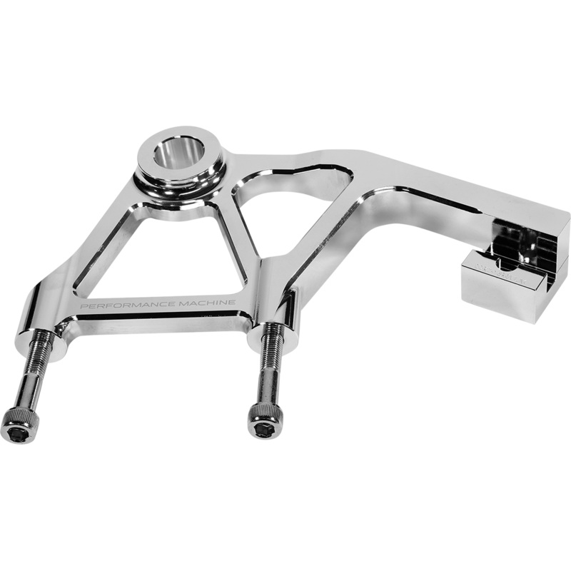 PERFORMANCE MACHINE (PM) Rear Radial Mount Caliper Bracket – Chrome 00231828AGNMACH