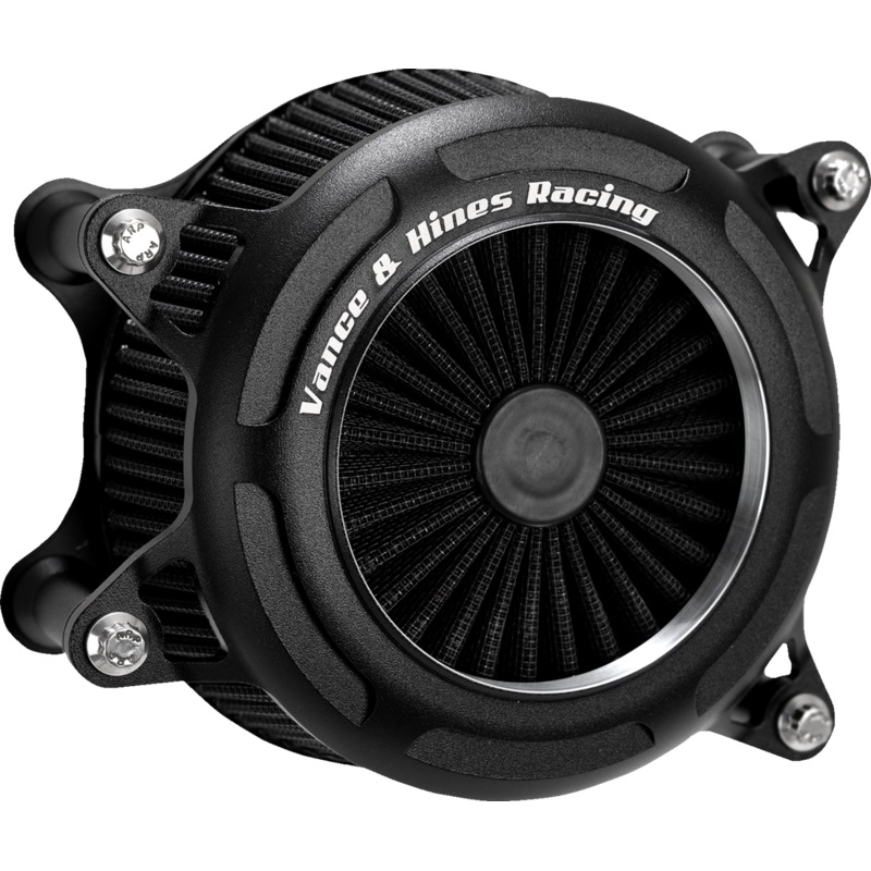 VANCE & HINES V02 Onyx Air Intake Kit – Black 41112