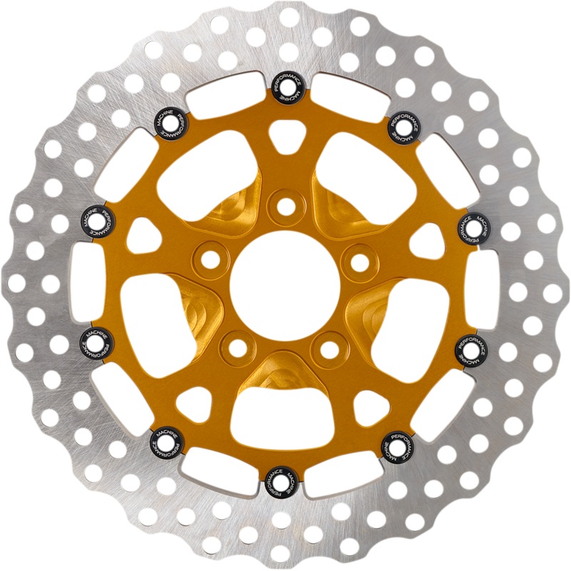 PERFORMANCE MACHINE (PM) Dominator Rotor – Front – 11.8 – Gold 0133-1806S-G