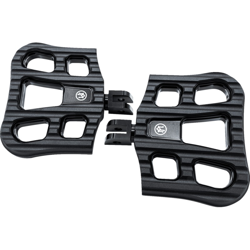 PERFORMANCE MACHINE (PM) Drifter Floorboards – Passenger – Black Ops – FL 0036-1027-SMB