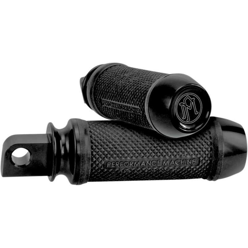 PERFORMANCE MACHINE (PM) Elite Footpegs – Black – Softail 0035-0094-B