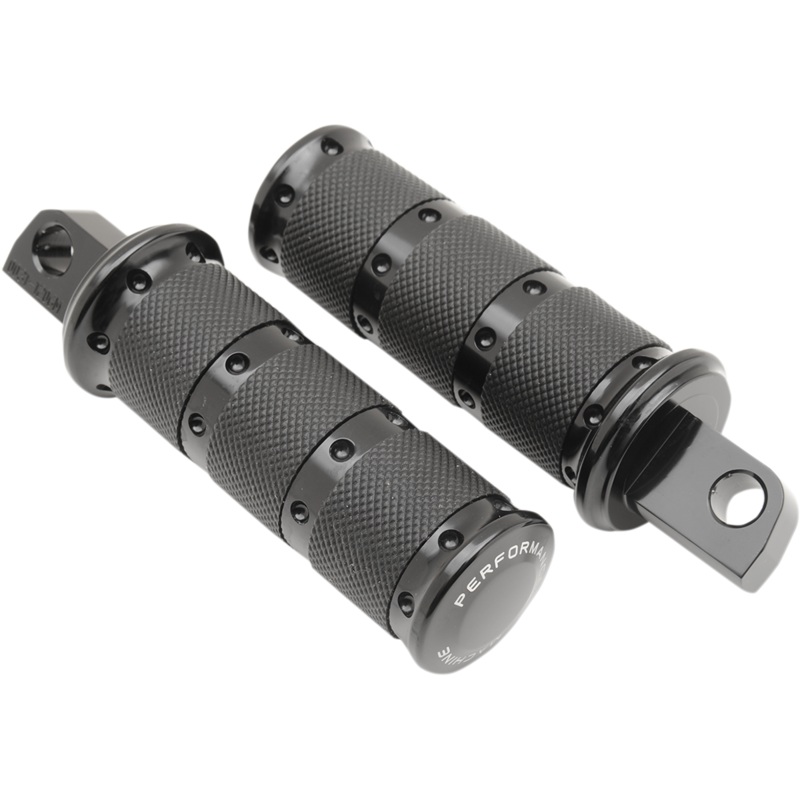 PERFORMANCE MACHINE (PM) Footpegs – Black – XLS 0035-1161-B