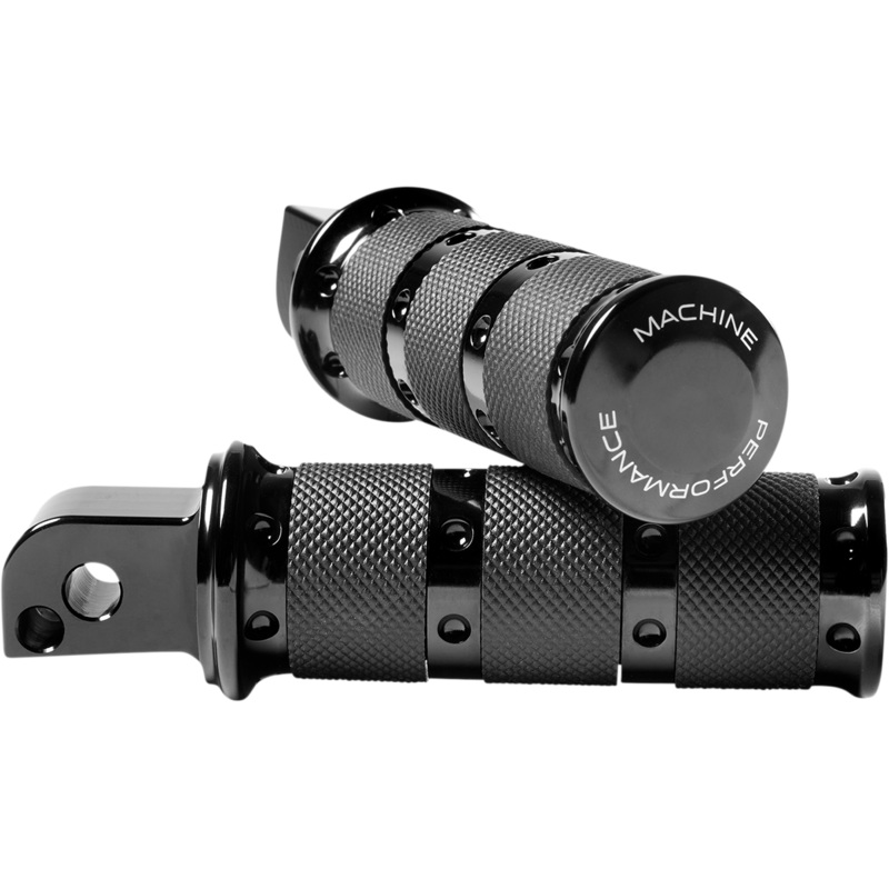 PERFORMANCE MACHINE (PM) Footpegs – Black – XLS – M8 – Passenger 0035-1249M-B